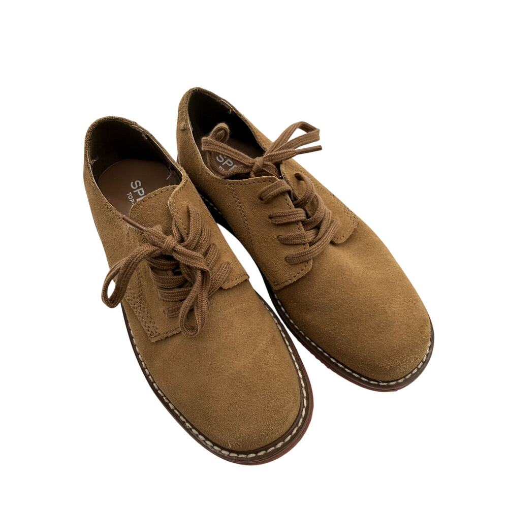 Sperry Top Sider Kids/Boy's Caspian III Dirty Buck Oxford Lace-up Size 1